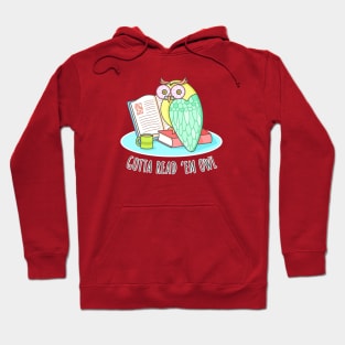 Reading Owl Hoodie